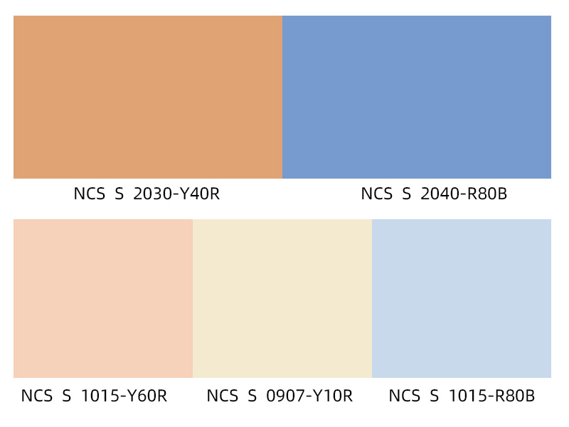 NCS色彩调色板