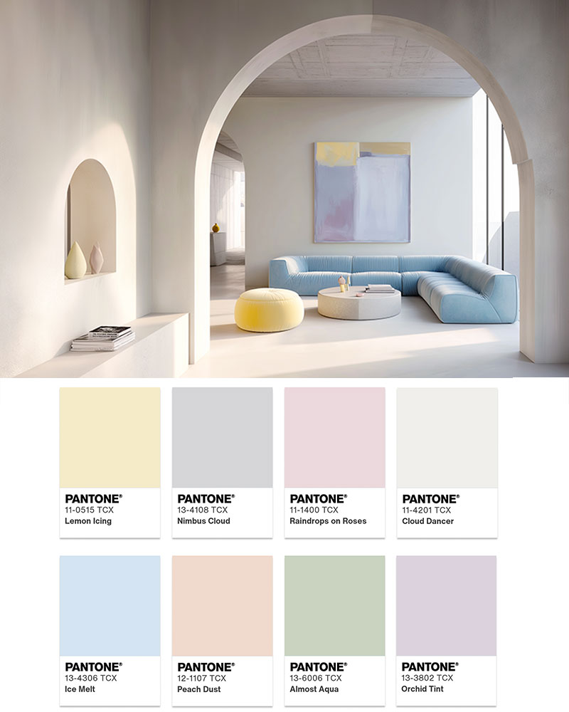 潘通年度色配色方案 潘通年度色配色方案