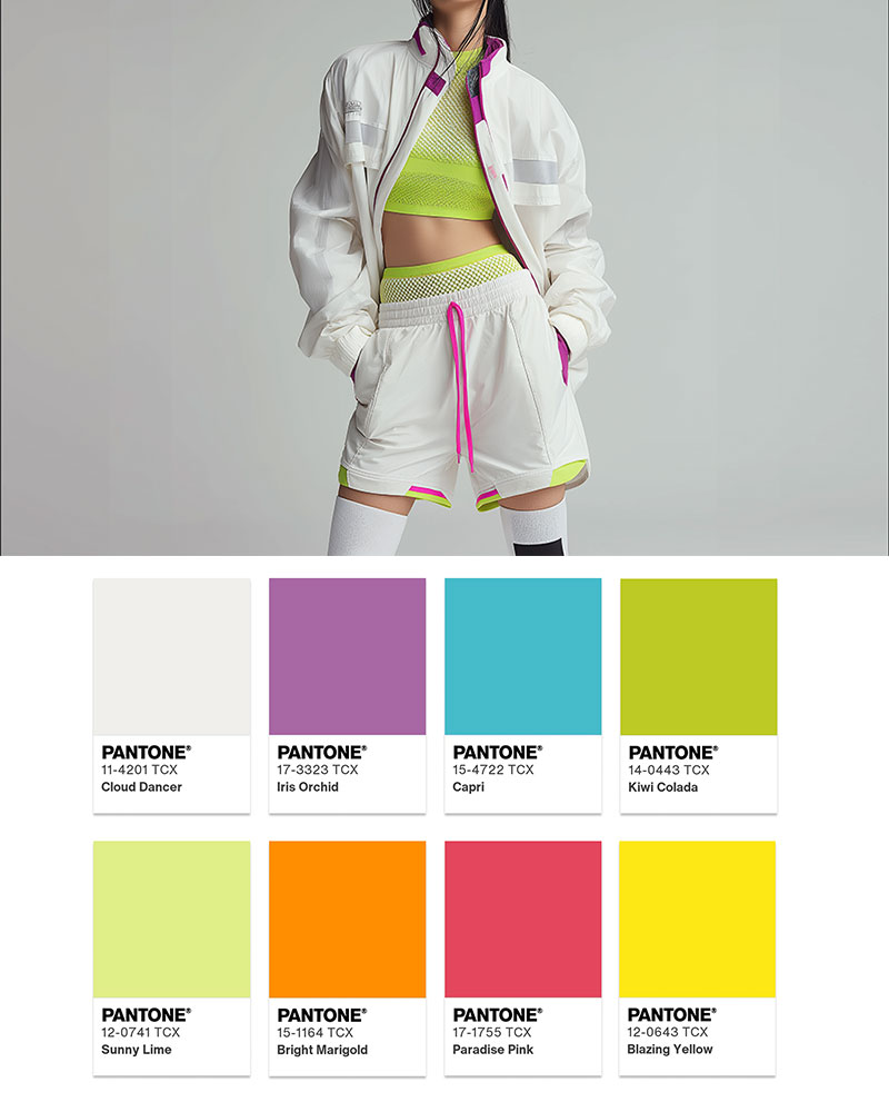 潘通年度色服装应用 潘通年度色服装应用