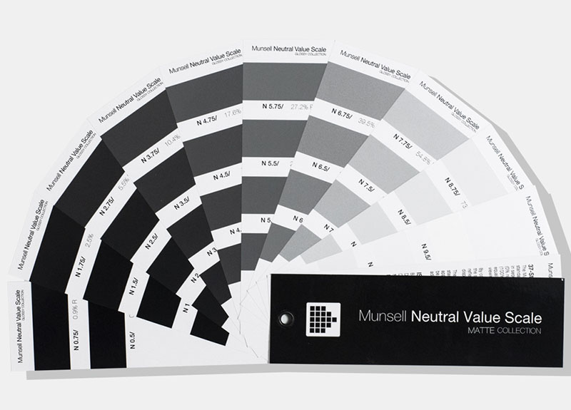 munsell明度精选色卡M50135